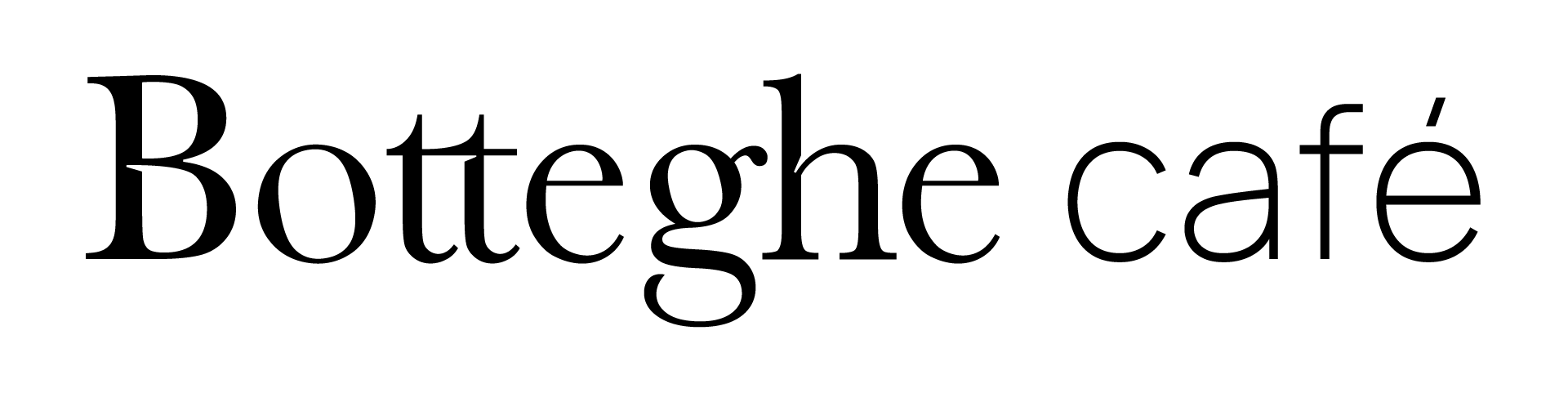 Logo do Botteghe Café